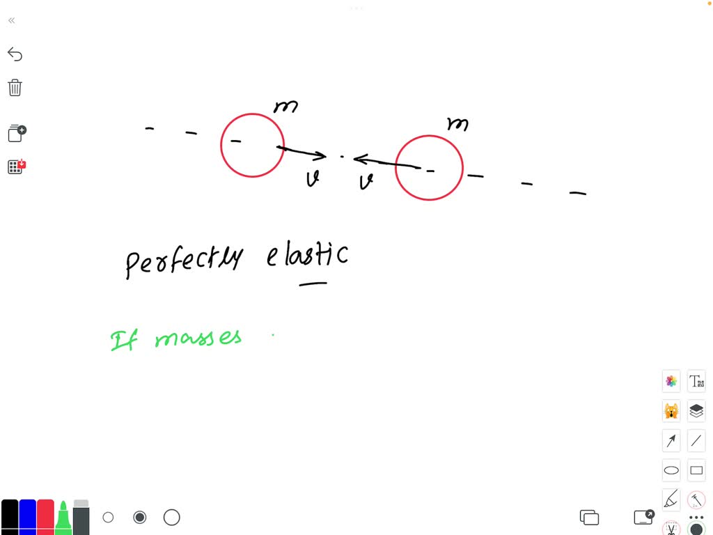 SOLVED two billiard balls approach each other at equal speed. if they