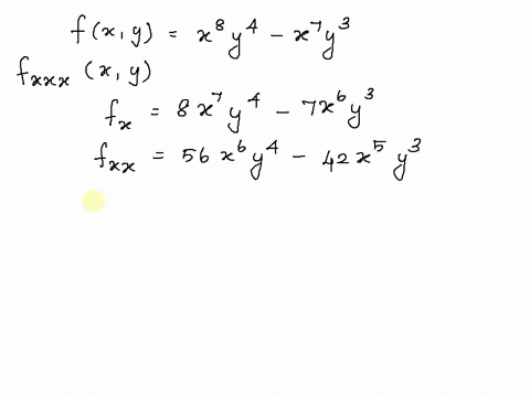 find-the-indicated-partial-derivatives-fx-y-x8y4-xy-fxxxt-fxyx-fxxxx-y-fxyxx-y-65668