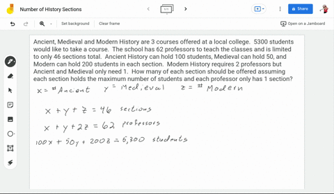 the-enormous-state-university-history-department-offers-three-coursesancient-medieval-and-modern-historyand-the-chairperson-is-trying-to-decide-how-many-sections-of-each-to-offer-this-semest-63305