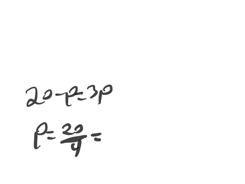 the-demand-and-supply-for-soft-drinks-are-given-by-q-20-p-and-q-3p-respectively-1-solve-for-the-equilibrium-price-and-quantity-21242