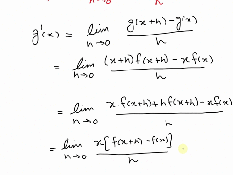 can-someone-please-assist-me-with-all-of-these-questions-question-1-6-marks-11-suppose-f-is-a-differentiable-function-use-the-definition-of-a-derivative-to-find-the-derivative-of-2-gxxf-12-c-13416