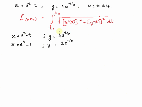 consider-the-following-parametric-curve-x-et-t-y-4et-2-0-t-4-set-up-an-integral-that-can-be-used-to-exact-length-of-the-given-curve_-dt-find-the-exact-length-of-the-curve_-41075