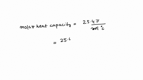 a-285-g-piece-of-gold-is-heated-and-then-allowed-to-cool-what-is-the-change-in-temperature-c-if-the-gold-releases-0226-kj-of-heat-as-it-cools-the-molar-heat-capacity-of-gold-is-254-jmolc-93425