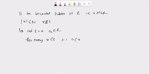 let-s-be-a-nonempty-bounded-subset-of-mathbbr-a-prove-that-inf-s-leq-sup-s-hint-this-is-almost-obvio-93533