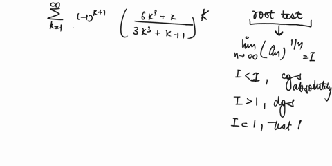 use-the-ratio-tost-or-ihe-root-test-to-determine-whether-the-following-series-converges-absckutaly-or-divorgos-2-6k3-3kj-select-the-correct-cholco-below-und-fll-in-ihe-simplily-your-answer-a-10292