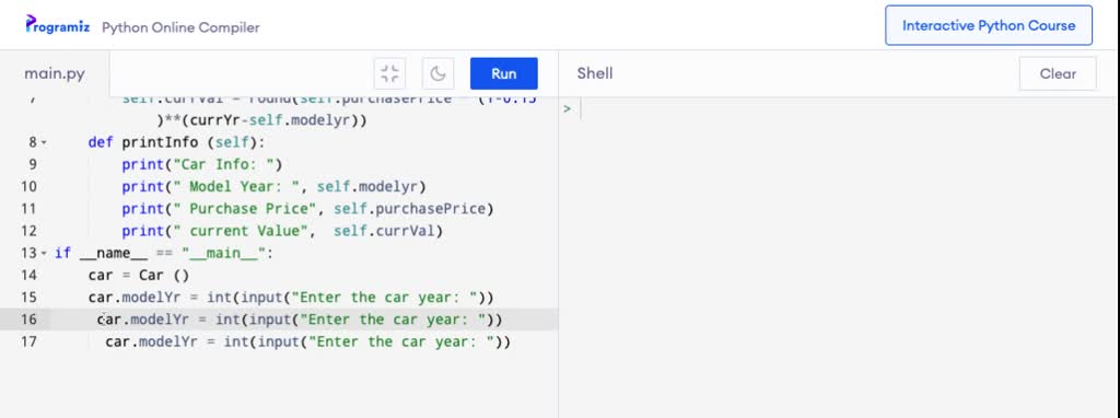 solved-complete-the-car-class-by-creating-an-attribute-purchaseprice