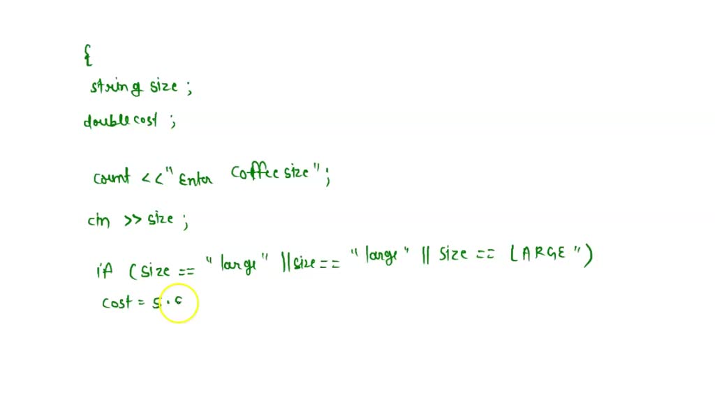 SOLVED: You are assigned to create a simple ordering Menu System ...