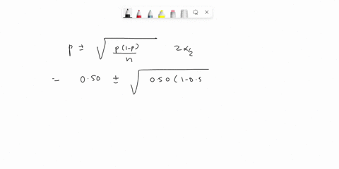 construct-a-95-confidence-interval-to-estimate-the-population-proportion-with-a-sample-proportion-equal-to-050-and-a-sample-size-equal-to-450-51758