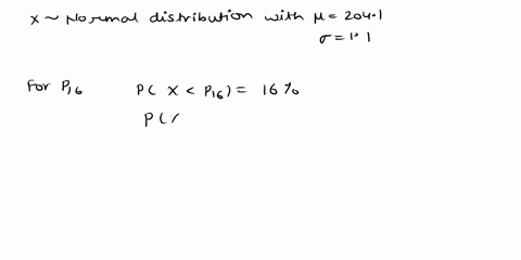 a-company-produces-steel-rods-the-lengths-of-the-steel-rods-are-normally-distributed-with-a-mean-of-2059-cm-and-a-standard-deviation-of-8-cm-find-p19-which-is-the-length-separating-the-short-57857