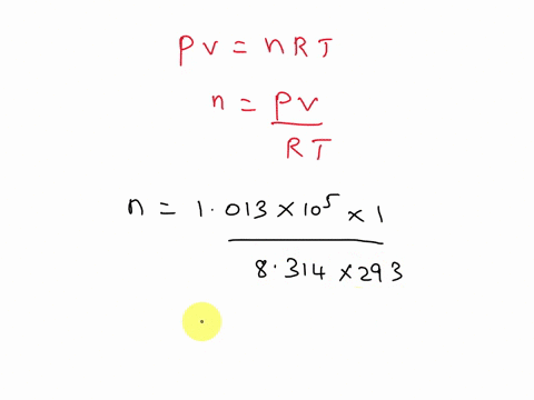 a-find-the-number-of-moles-in-one-cubic-meter-of-an-ideal-gas-at-200circ-mathrmc-and-atmospheric-pre-48995