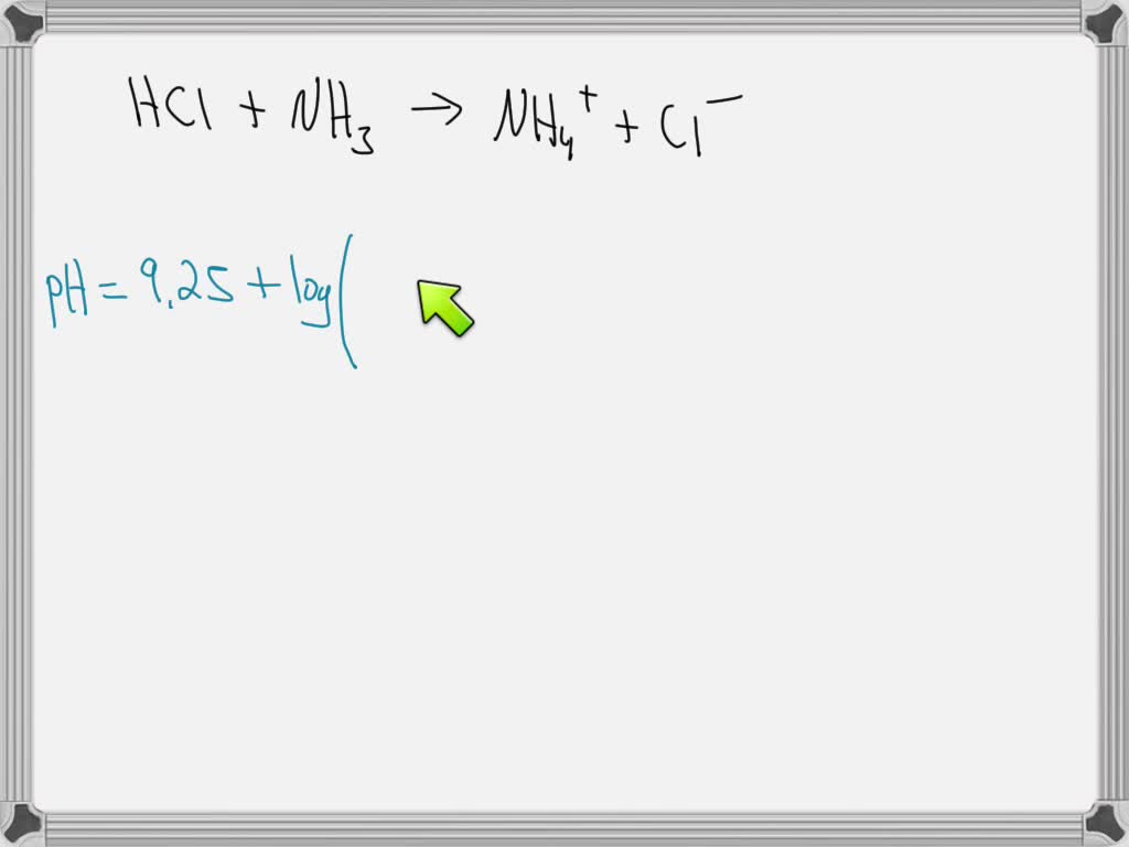 SOLVED: What is the pH of a solution that results from mixing together ...