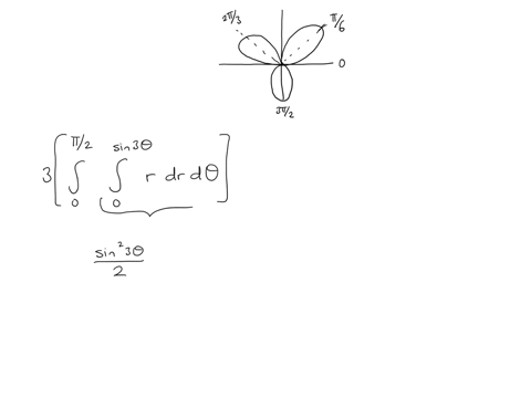 texts-21-use-a-double-integral-to-find-the-area-of-the-region-d-17-r-1-cos-18-r-1-cos-19-r-sin-20-r-21-d-is-the-loop-of-the-rose-r-sin-30-in-the-first-quadrant-22-d-is-the-region-inside-the-31525