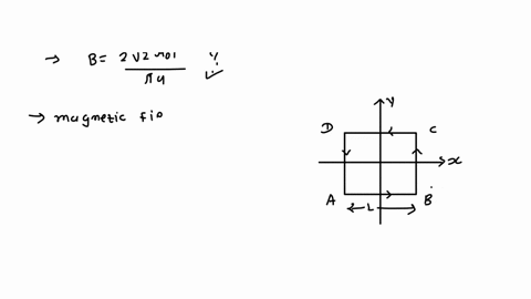 a-square-loop-of-wire-of-edge-length-a-carries-current-i-show-that-at-the-center-of-the-loop-the-mag-12646