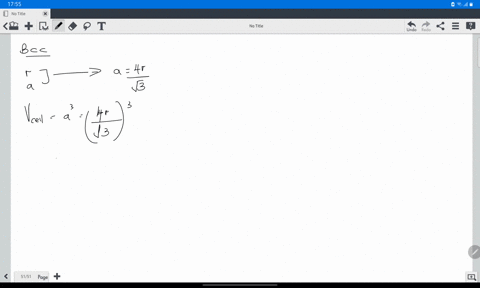 find-the-fraction-of-bcc-unit-cell-volume-filled-with-hard-spheres-48573