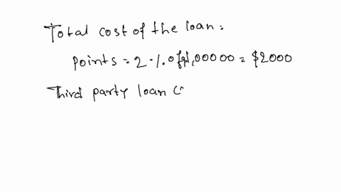 what-is-the-before-tax-effective-cost-of-funds-for-a-100000-loan-at-500-percent-interest-with-monthly-payments-amortized-over-25-years-if-the-lender-charges-2-points-at-origination-and-the-b-76487