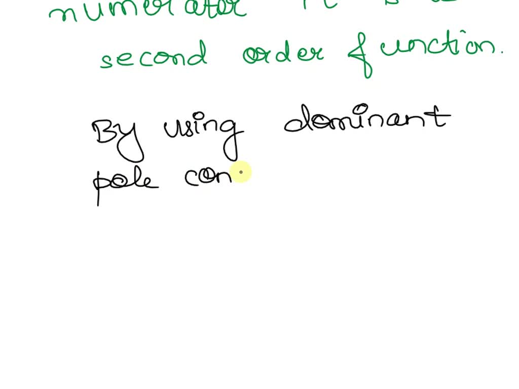 SOLVED: If the transfer function is equal to (S+1)/((0.1s+1)(s+0.5 ...
