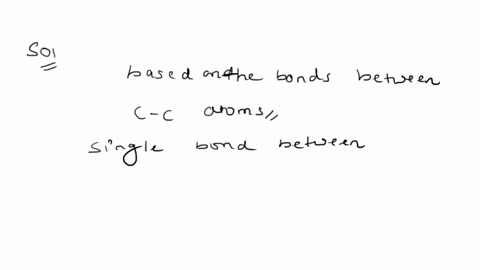 classify-the-hydrocarbons-according-to-the-carbon-carbon-bond-46381
