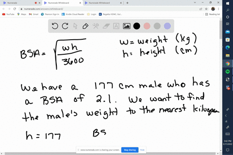 for-the-following-exercises-use-a-model-for-body-surface-area-bsa-such-that-b-s-asqrtfracw-h3600-w-2-73145