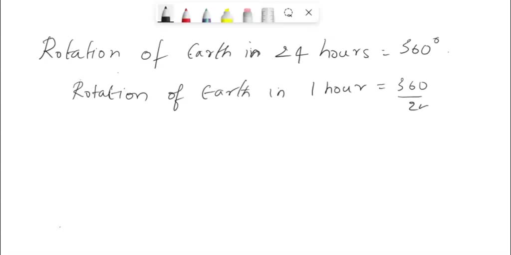 the rotation of earth on its axis takes approximately how many hours