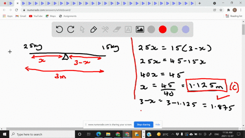 the-illustration-below-shows-two-boxes-on-opposite-ends-of-a-massless-board-that-is-30-m-long-the-board-is-supported-in-the-middle-by-fulcrum-_-the-box-on-the-left-has-a-mass-m1-of-25-kg-and-56594