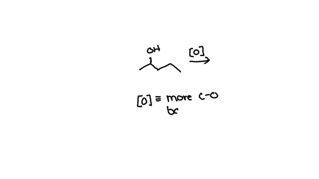 SOLVED Draw the ketone produced from the oxidation of 2pentanol. Draw