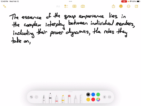 question-23-05-pts-what-is-the-essence-of-the-group-experience-power-dynamics-that-impact-group-roles-interactions-between-group-members-and-with-the-leader-the-groups-willingness-to-examine-conflict-