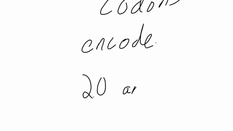 there-are-________-different-codons-which-encode-20-amino-acids-and-3-stop-codons-group-of-answer-choices-64-23-16-61-20