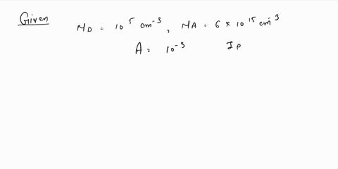 2-a-si-p-n-junction-at-room-temperature-is-doped-with-101-donor-atomscm3-on-the-n-side-and-6-x-1015-acceptor-atomscm3-on-the-p-side-the-cross-sectional-area-of-the-device-is-10-3-cm2-and-the-31559