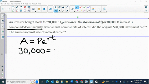 an-investor-bought-stock-for-20000-14-years-later-the-stock-was-sold-for-30000-if-interest-is-compoundedcontinuously-what-annual-nominal-rate-of-interest-did-the-original-20000-investment-ea-58604