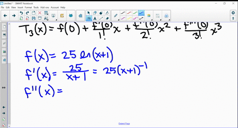 calculate-the-taylor-polynomials-t2-and-t3-centered-at-x-for-the-function-fx-251n-x-1-a-express-numbers-in-exact-form-use-symbolic-notation-and-fractions-where-needed-tzx-t3x-53696