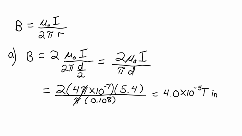 the-two-wires-shown-in-the-figure-below-are-separated-by-d-108-cm-and-carry-currents-of-540-a-in-opposite-directions-two-vertical-parallel-wires-are-separated-by-distance-d-to-the-left-of-th-69184