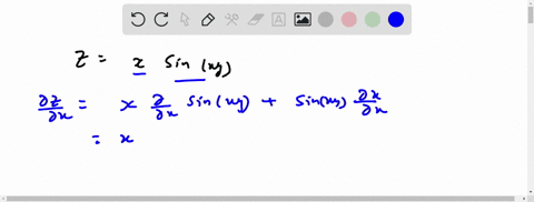 find-the-first-partial-derivatives-of-the-function-z-x-sin-xy-3