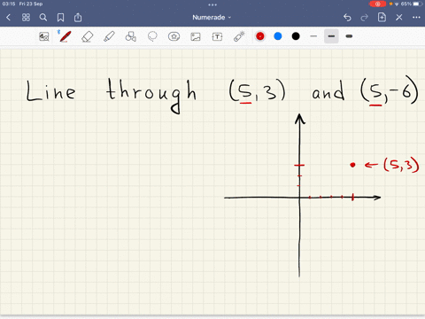 find-the-equation-of-the-line-passing-through-the-points-53-and-56-your-answer-should-take-the-form-xa-or-ya-whichever-is-appropriate-37638
