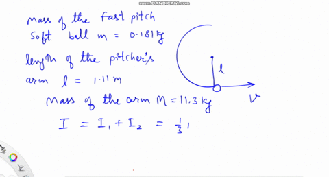 question-5-points-in-fast-pitch-softball-pitcher-swings-her-arm-from-straight-overhead-in-a-circle-releasing-the-0181-kg-ball-at-the-bottom-of-the-swing-if-pitchers-arm-has-length-of-111-m-a-88276