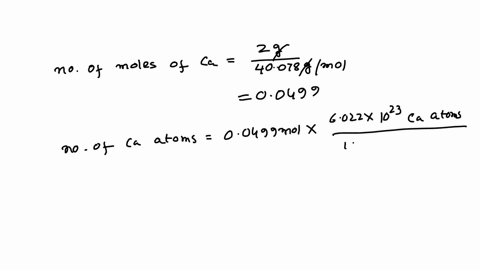 the-mass-of-magnesium-that-contains-the-same-number-of-atoms-as-are-present-in-2g-of-calcium-is-05547