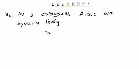 find-the-expected-counts-in-each-category-using-the-given-sample-size-and-null-hypothesis-ho-all-three-categories-a-b-care-equally-likelyn-1500-enter-the-exact-answers-category-expected-coun-77618
