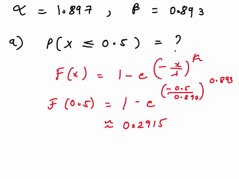 an-article-proposes-the-weibull-distribution-with-897-and-0893-as-model-for-hour-significant-wave-height-m-at-certain-site-a-what-is-the-probability-that-wave-height-is-at-most-05-m-round-yo-56172