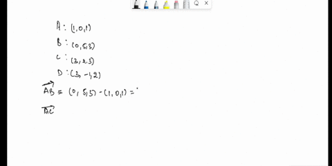consider-the-points-a-iy-10-1-b-xy-053-c-y-323-d-1y-3-12-calculate-ab-and-ac-find-a-vector-that-is-perpendicular-to-both-ab-and-ac-what-is-the-area-of-the-triangle-with-vertices-at-a-b-and-c-57912