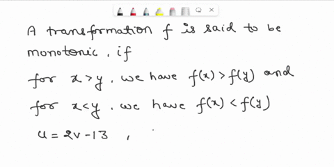 which-of-the-following-are-monotonic-transformations-1-u-2v-132-u-1v2-3-u-1v2-4-u-ln-v-5-u-ev-6-u-v27-u-v2-for-v-0-8-u-v2-for-v-0-12348