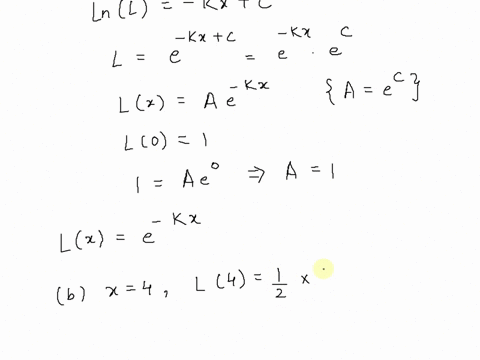 the-light-intensity-under-water-can-be-described-by-the-differential-equation-dl-d-f-kl-where-x-is-the-depth-below-the-water-surface-measured-in-meters-set-the-light-intensity-the-surface-to-12135