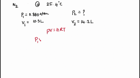 sample-of-nitrogen-bas-at-pressure-of-0880-atm-and-temperature-of-254-c-occupies-volume-of-103-liters-if-the-bas-is-allowed-to-expand-at-constant-temperature-to-volume-of-142-liters-the-pres-32197