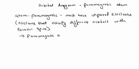 which-of-the-following-orbital-diagrams-represents-a-paramagnetic-atom-1s-2s-2p-40674