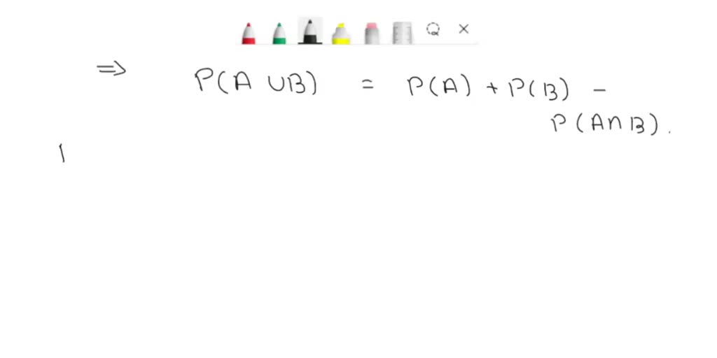 SOLVED If A and B are independent events such that P A 0.6 and P