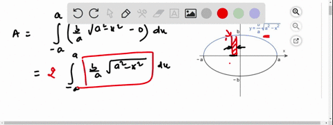 The upper half of the ellipse centered at the origin with axes of ...