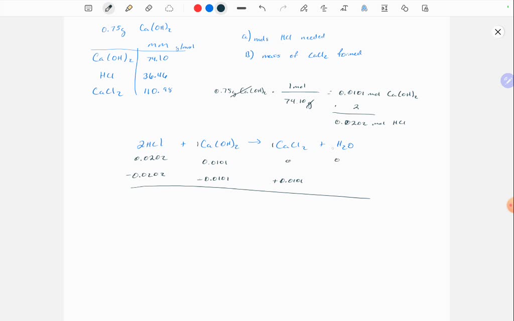 SOLVED In the chemical reaction below, calcium (Ca) and water (H2O) react to form calcium