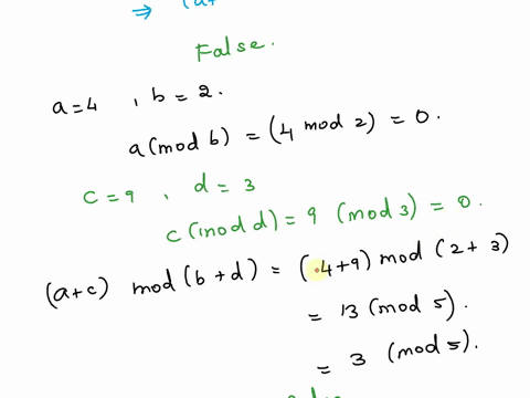 let-abcd-be-positive-integers-such-that-a-mod-b0-and-cmod-d0then-acmodbd0-let-abcd-be-positive-integers-such-that-a-mod-b0-and-c-mod-d0-then-acmodbd0-decide-if-the-statements-are-true-or-fal-52795