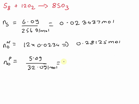 solid-sulfur-and-oxygen-gas-react-to-produce-sulfur-trioxide-as-shown-below-s8-s-oz-g-_-so3-g-unbalanced-50-g-of-0z-are-reacted-with-60-g-of-sa-in-a-typical-experiment-if-we-assume-complete-49585