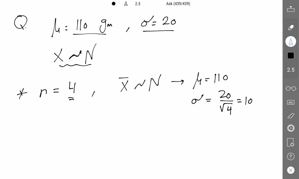 SOLVED A fast food restaurant uses ian average of 110 grams of meat