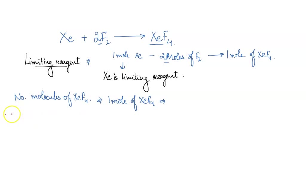 SOLVED The illustration to the left represents a mixture of xenon