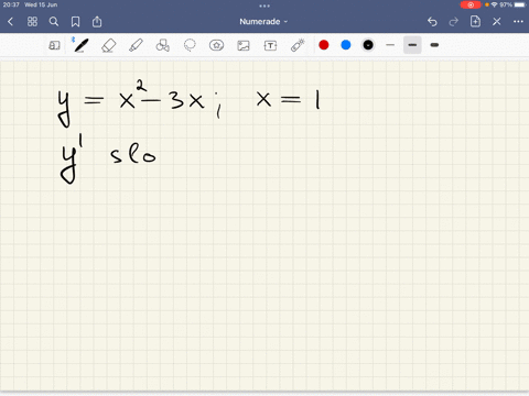 find-the-slope-of-the-curve-yx2-3x-at-x1-22873